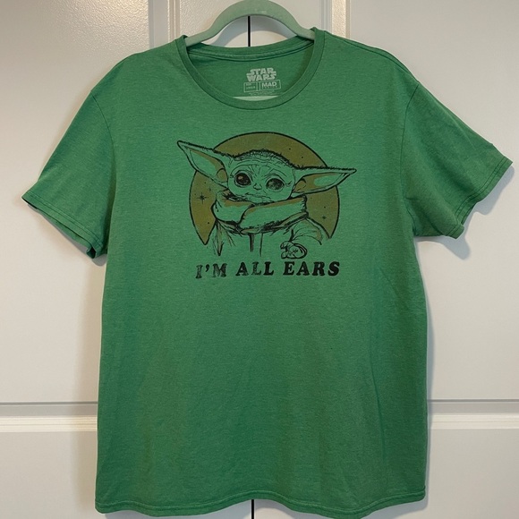 Star Wars Green Graphic T-Shirt - Picture 1 of 5
